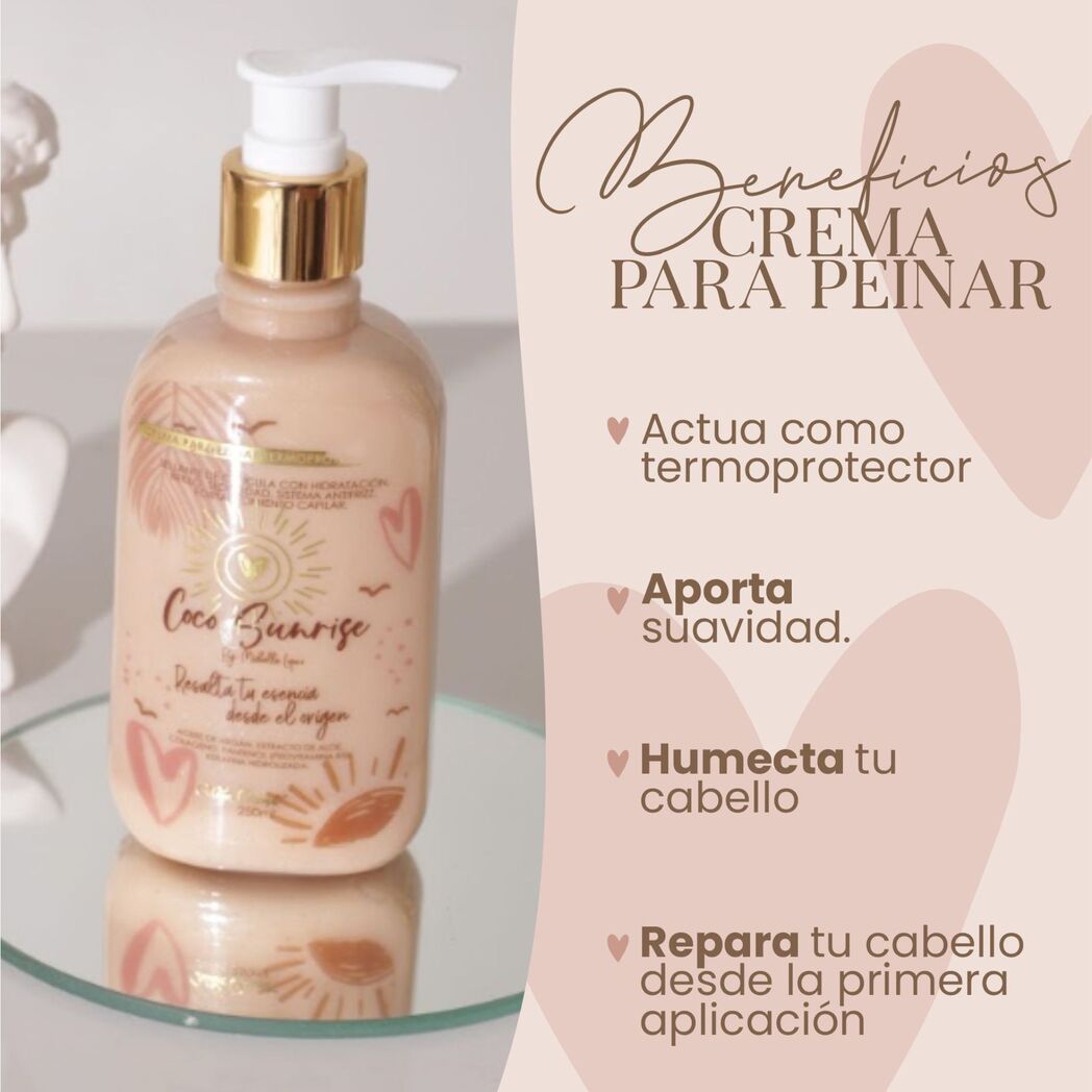 Coco Sunrise - Heat Protectant Styling Cream