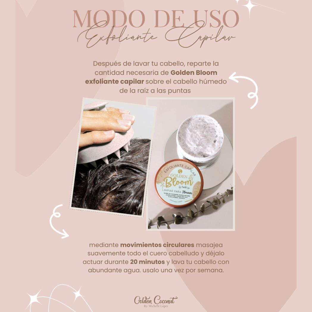 Golden Bloom – Scalp Scrub